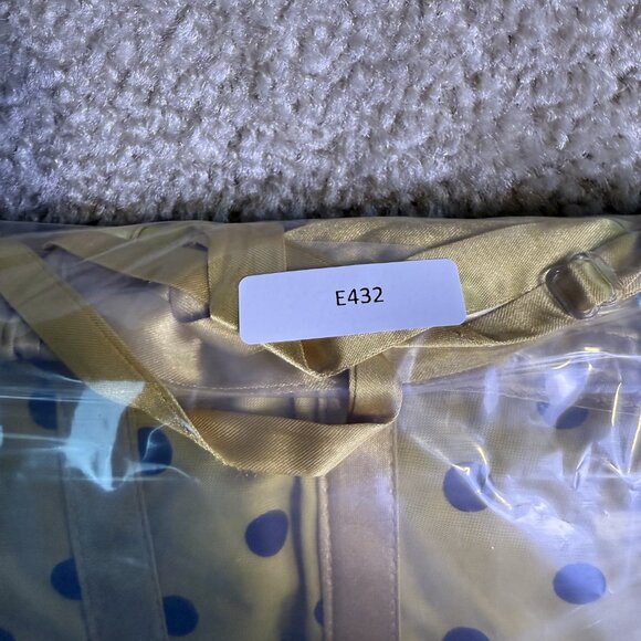 Barami Womens  Dress Yellow Polka Dot Tie Waist Fit and Flare Size 8 Mini E432 - Picture 15 of 15